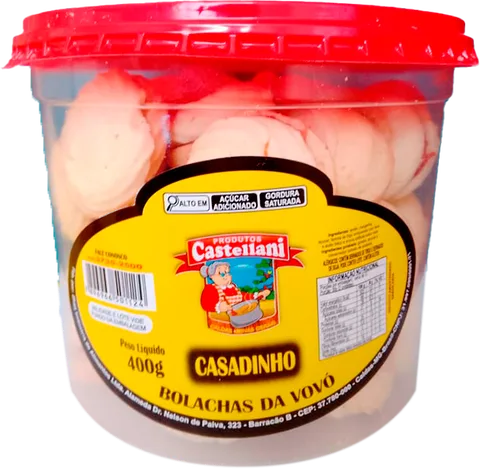 Biscoito Casadinho Castellani