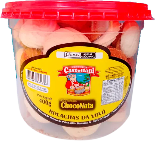 Embalagem de Biscoito Choconata Castellani