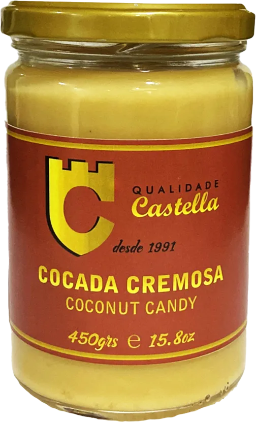 Embalagem de Cocada Cremosa Castellani