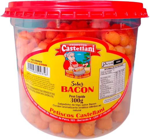 Embalagem de Biscoito Bacon Castellani